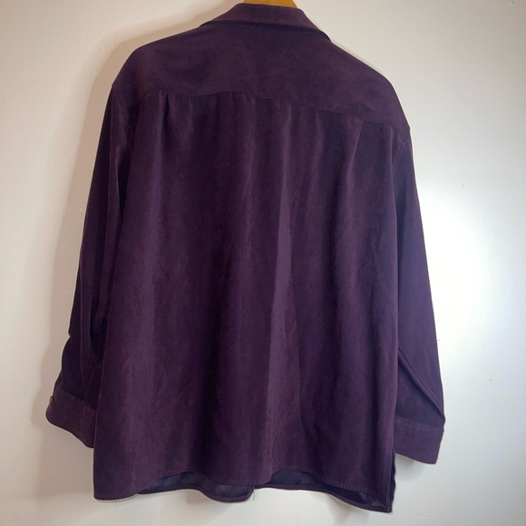 Purple Button Down Shirt - Picture 3 of 8